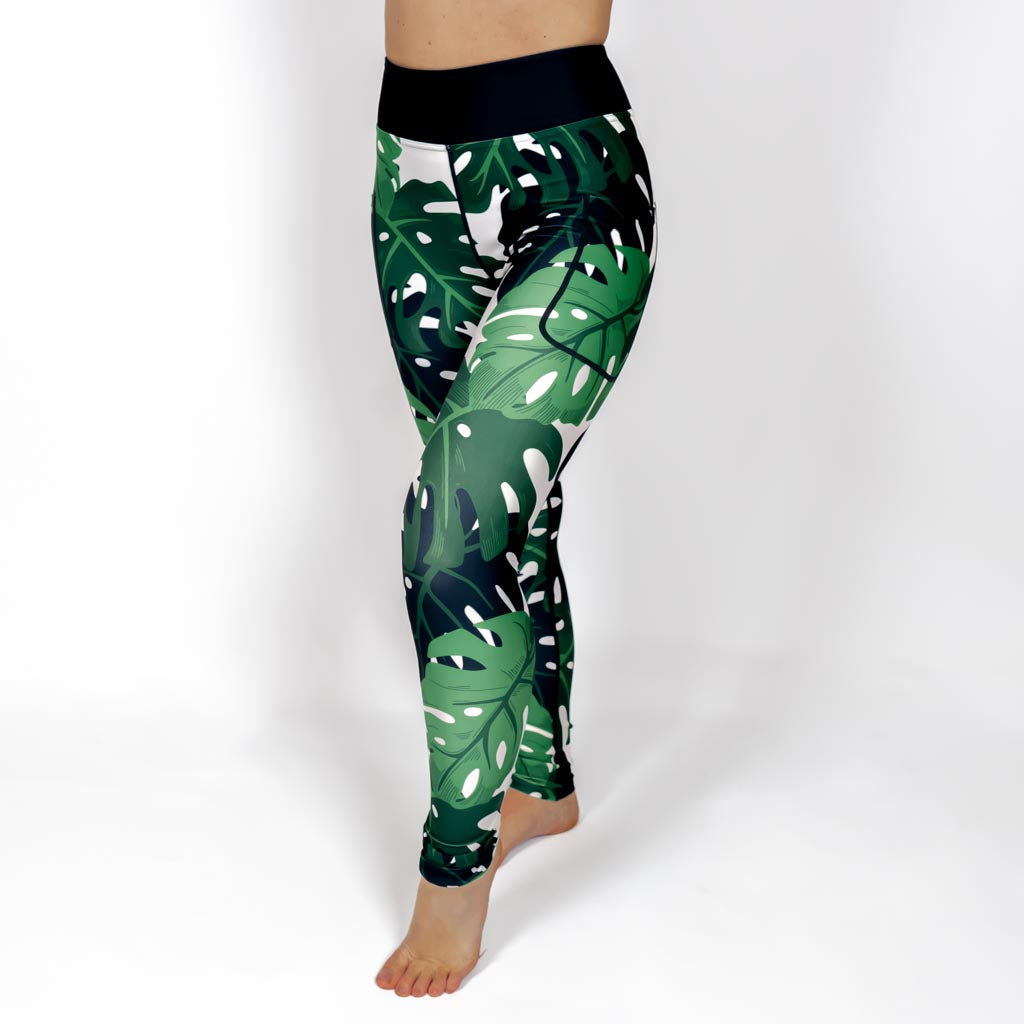 Monstera Leggings