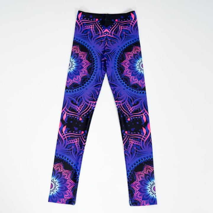 Neon Mandala Kids' Leggings