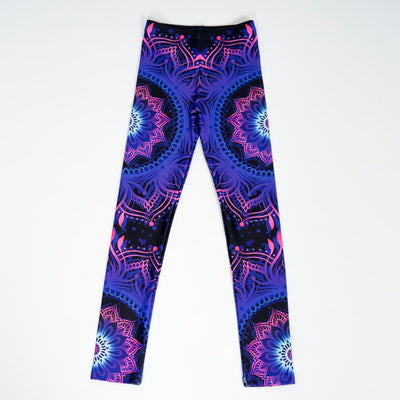 Neon Mandala Leggings – Barn