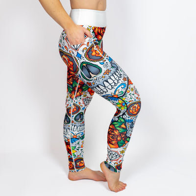 Sugar Skull Leggings