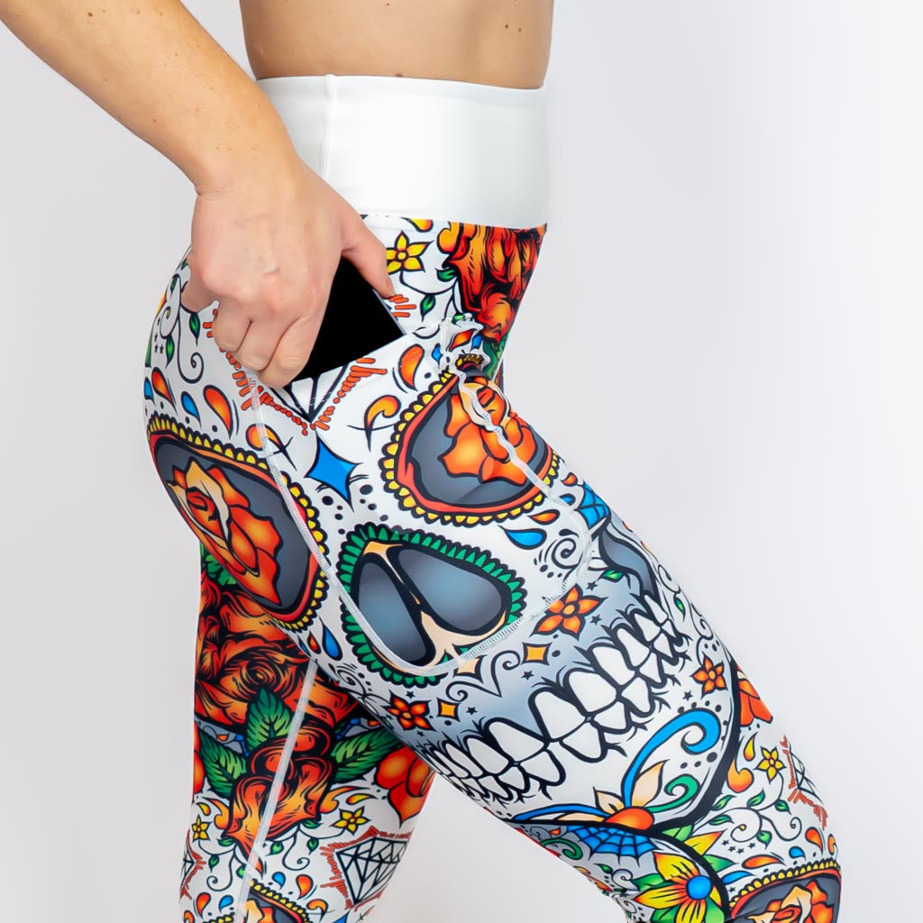 Sugar Skull Leggings