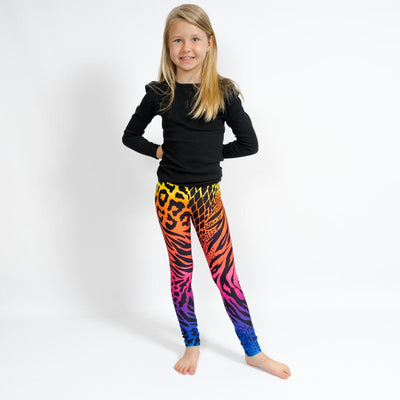 Wild Rainbow Leggings – Barn