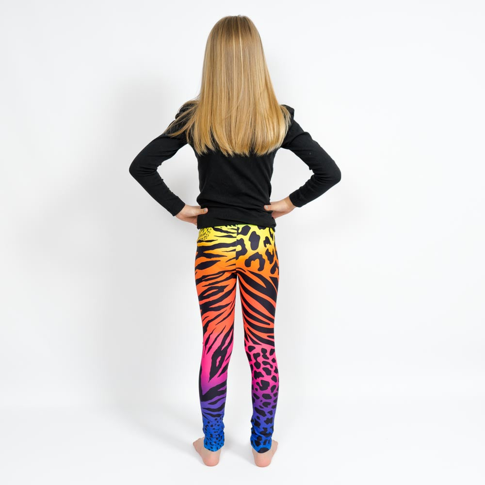 Wild Rainbow Leggings – Barn